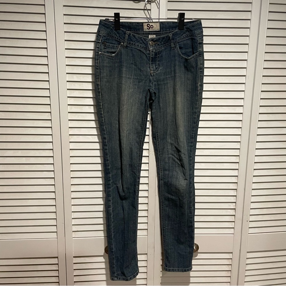 SO Dark Wash Skinny Jeans